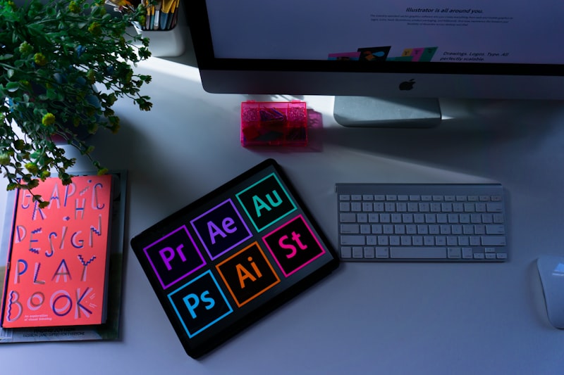 Corporate brand identity design elements including color palettes typography and visual guidelines for professional business branding